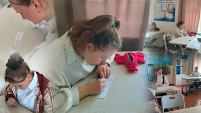 Психологические занятия и родительское собрание в Улкен-Нарынском районе